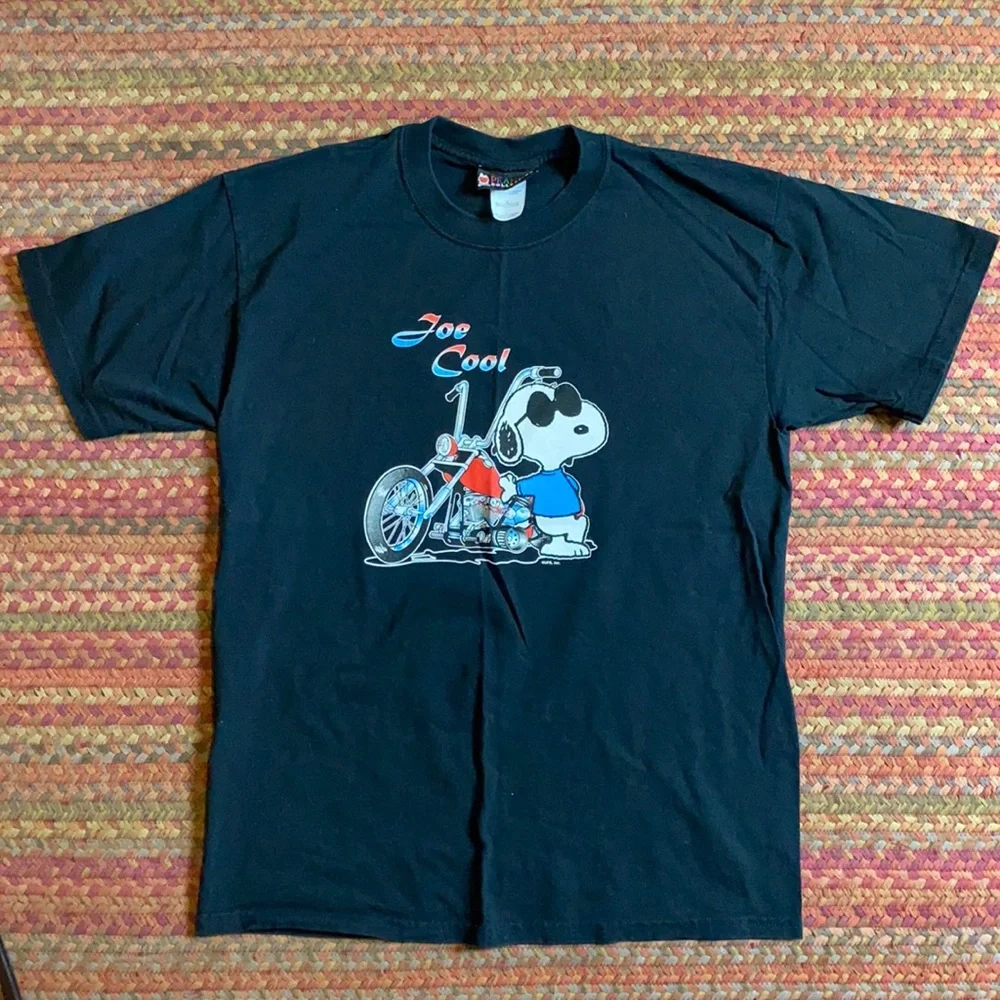 VTG SNOOPY JOE COOL MOTORCYCLE TEE